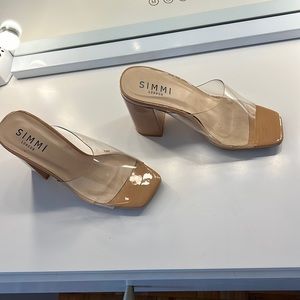 Simmi London clear heels
